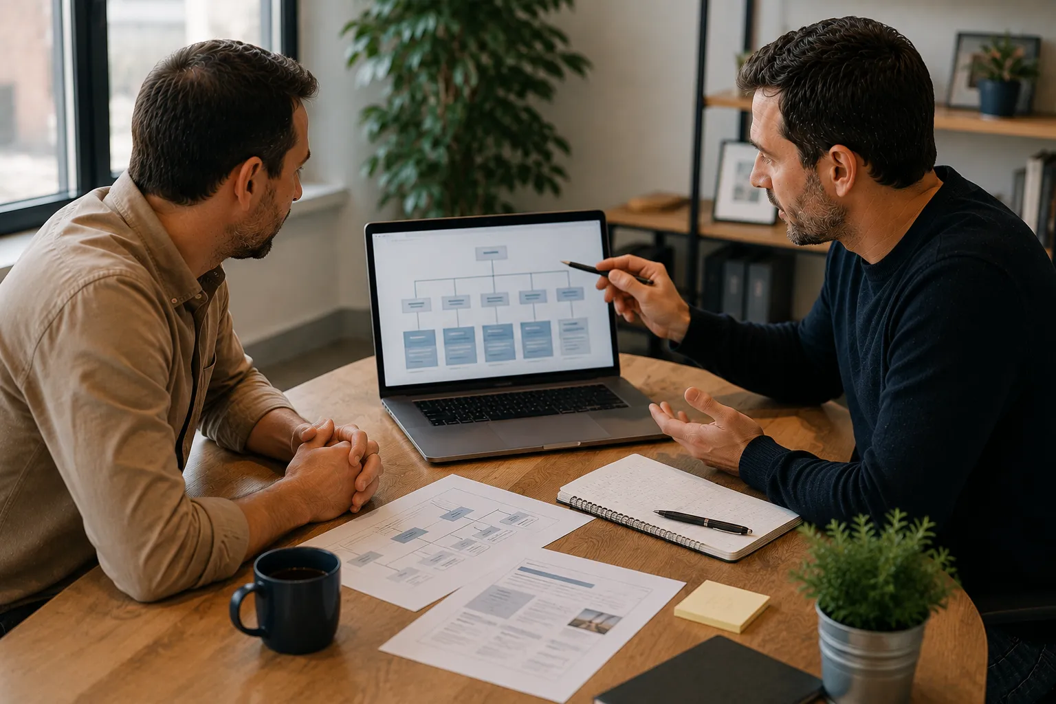 article SEO ou page service, stratégie de contenu SEO, référencement naturel entreprise, agence SEO Meaux, rédaction web professionnelle, maillage interne, page service optimisée, blog entreprise